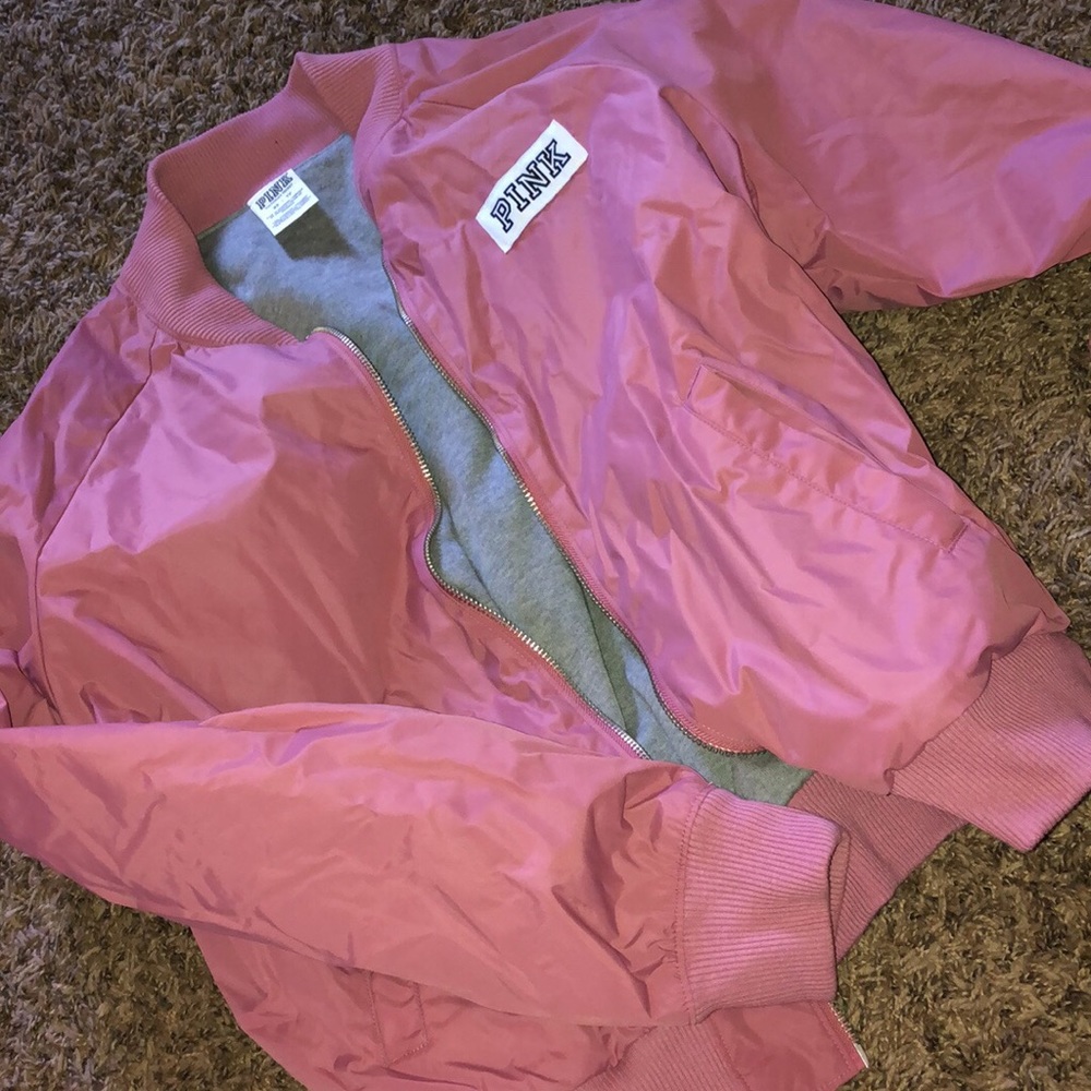 pink jacket. worn one time.
